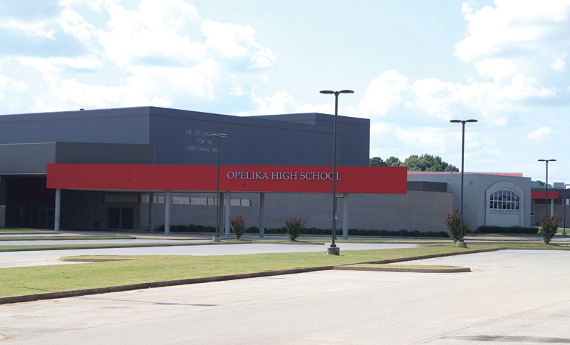 School - Opelika High School at 1700 Bulldog Parkway