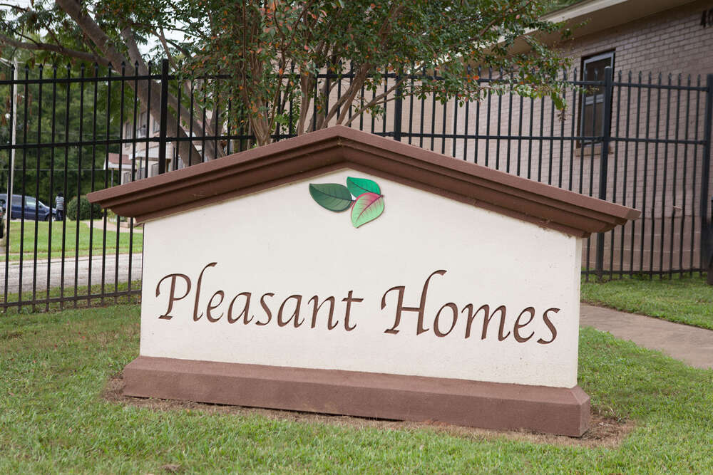 Pleasant Homes Sign