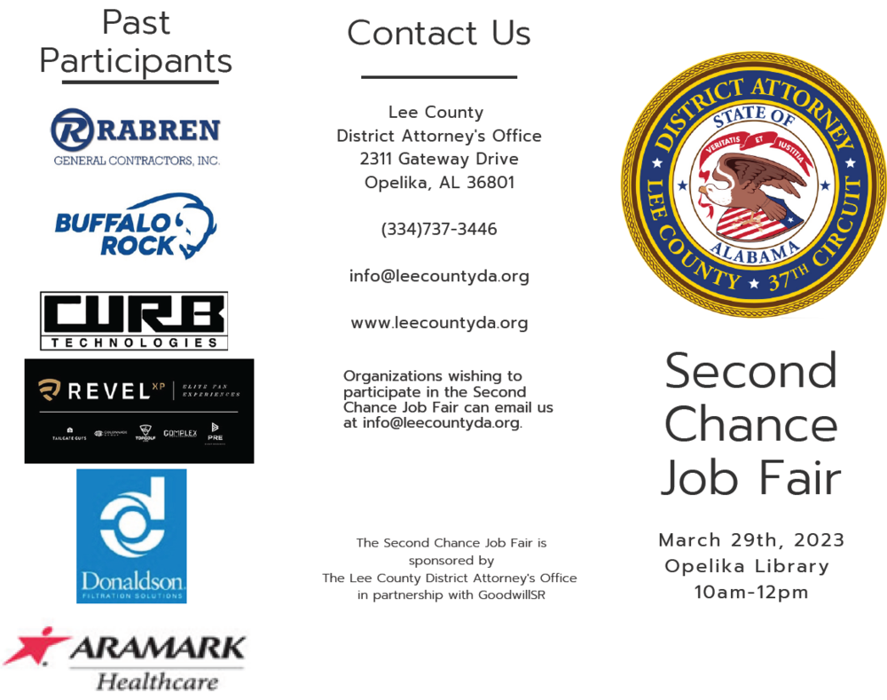 Preview image for Second Chance Job Fair