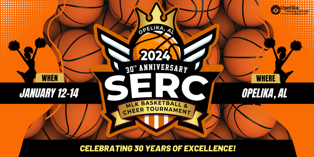 Horizontal SERC 30th Logo with Tournament Date Banner 
