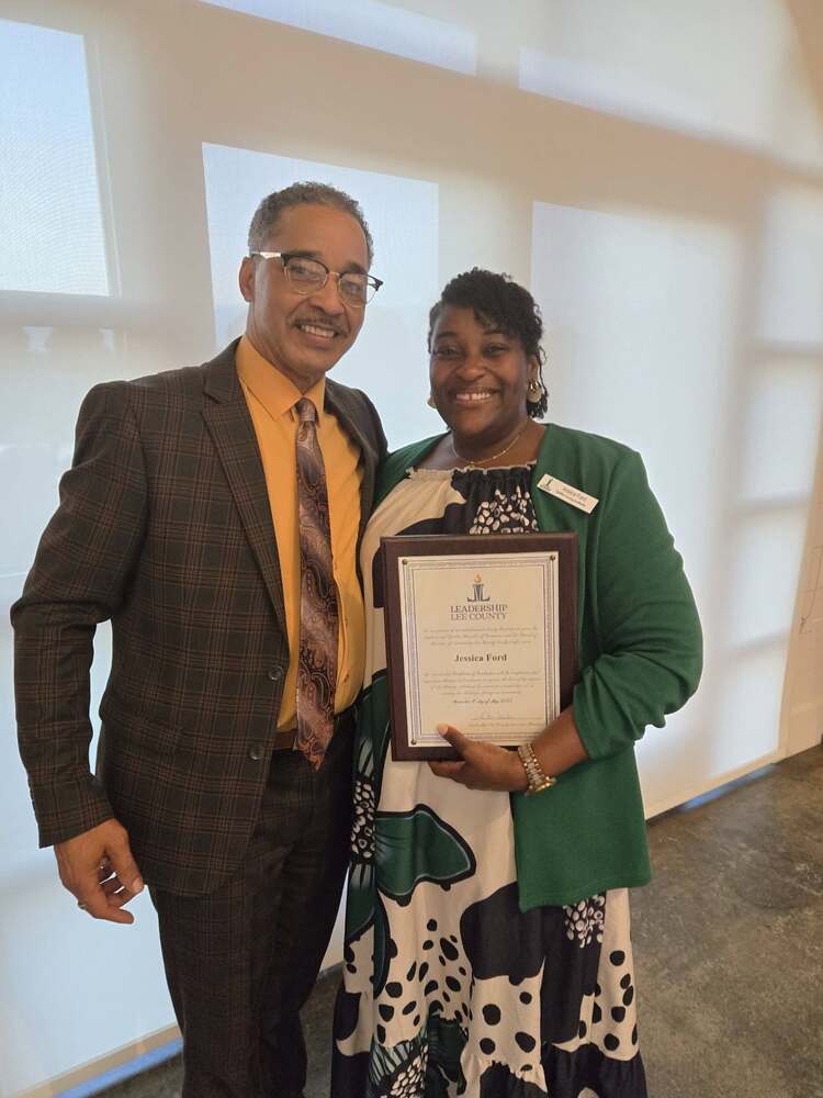CEO McClammey and Jessica Ford 